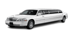 Lincoln town car 8 passenger white